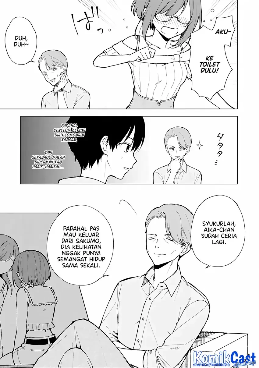 Halaman 15 — Chikan Saresou ni Natteiru S-kyuu Bishoujo wo Tasuketara Tonari no Seki no Osananajimi datta Chapter 75