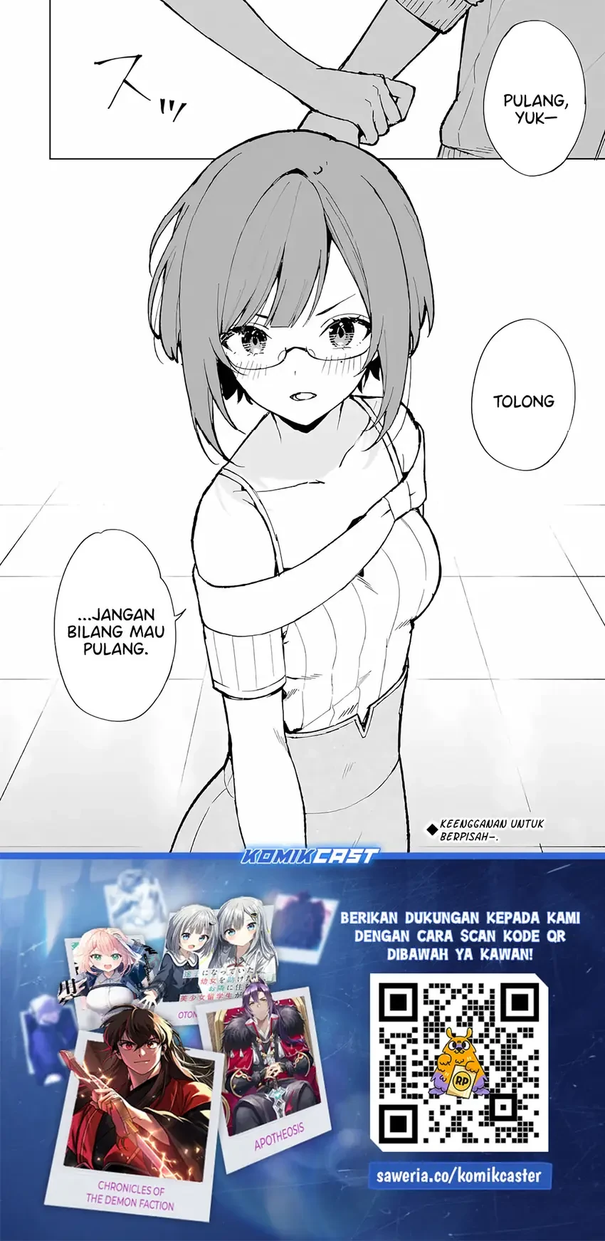 Halaman 24 — Chikan Saresou ni Natteiru S-kyuu Bishoujo wo Tasuketara Tonari no Seki no Osananajimi datta Chapter 75