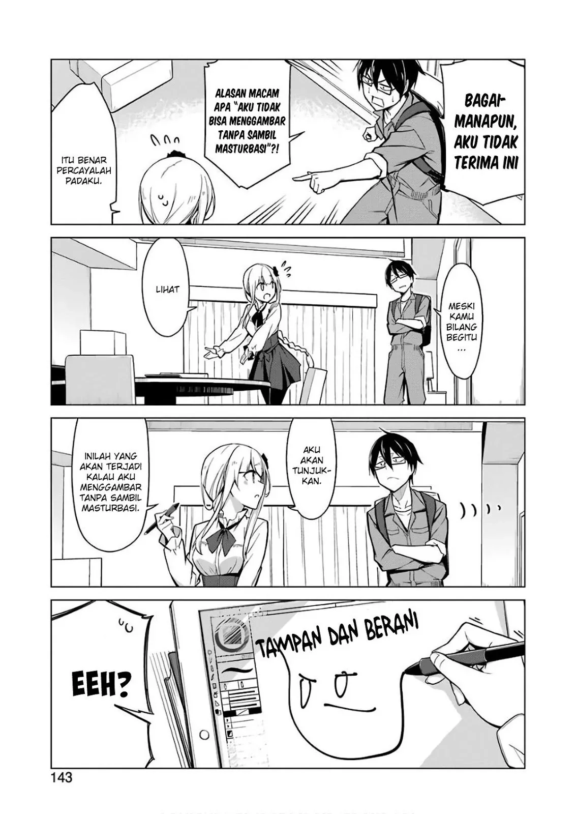 Halaman 10 — Sensei, Ore ni Kamawazu Itte Kudasai!! Chapter 1