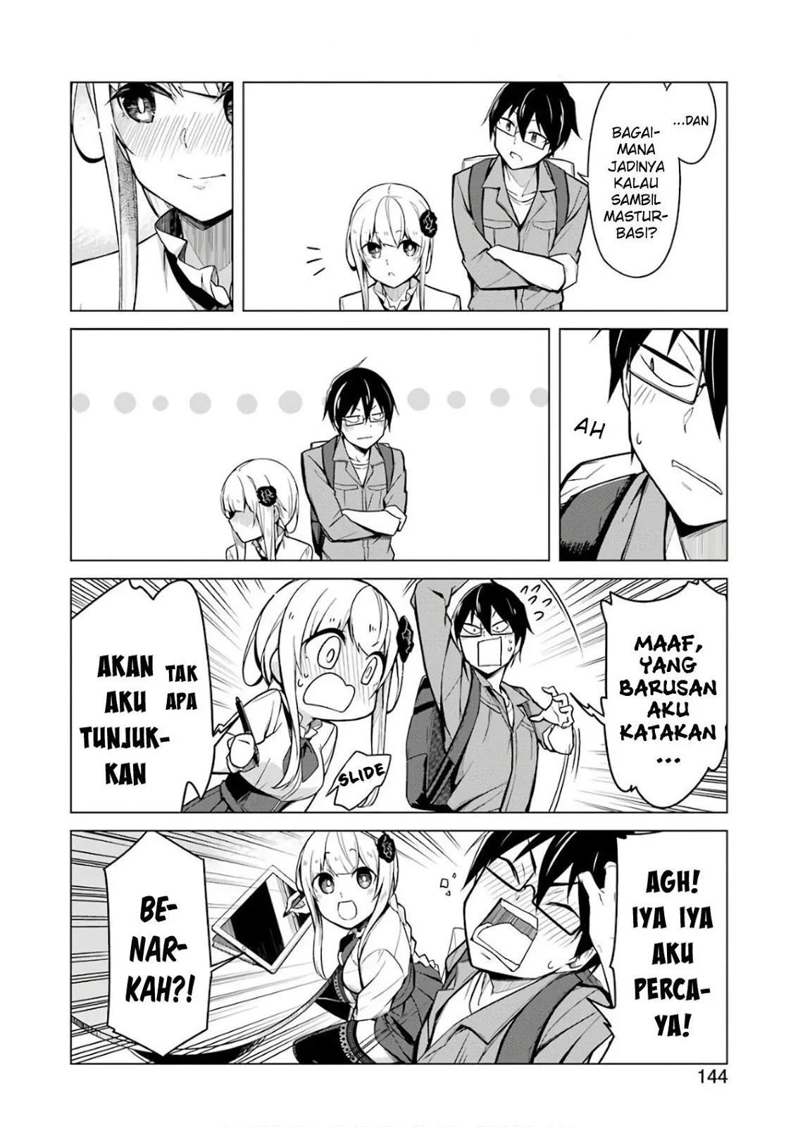 Halaman 11 — Sensei, Ore ni Kamawazu Itte Kudasai!! Chapter 1