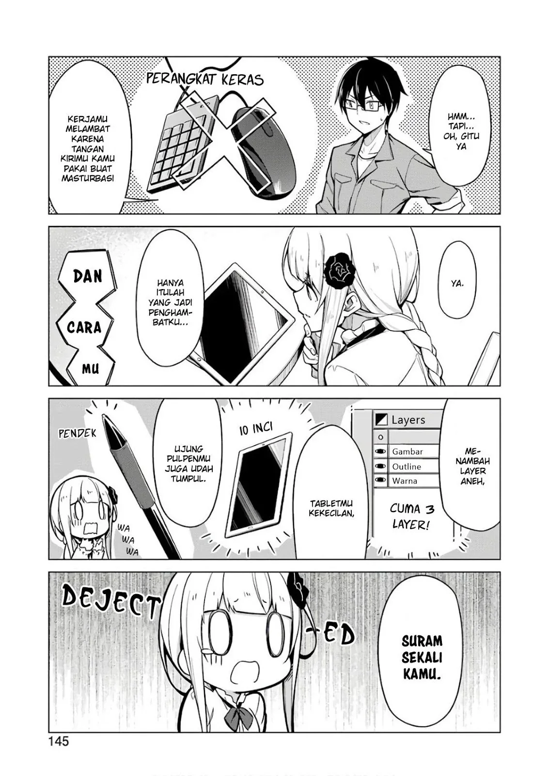 Halaman 12 — Sensei, Ore ni Kamawazu Itte Kudasai!! Chapter 1