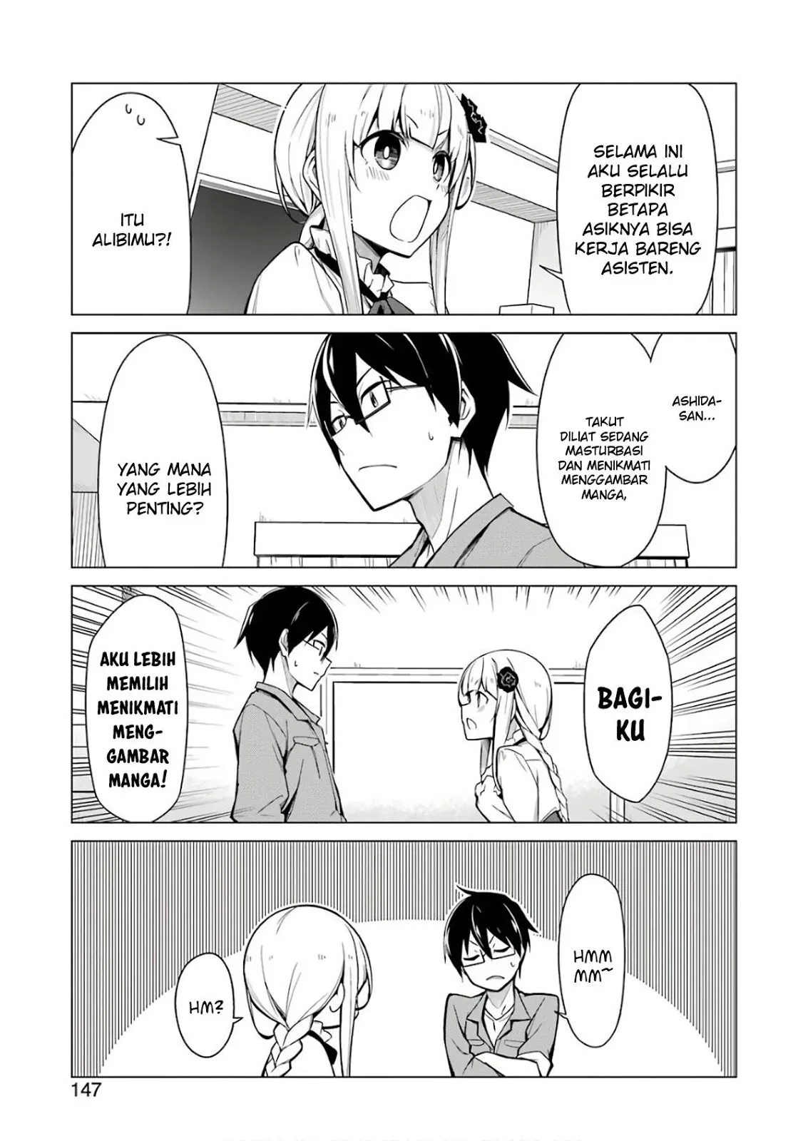 Halaman 14 — Sensei, Ore ni Kamawazu Itte Kudasai!! Chapter 1