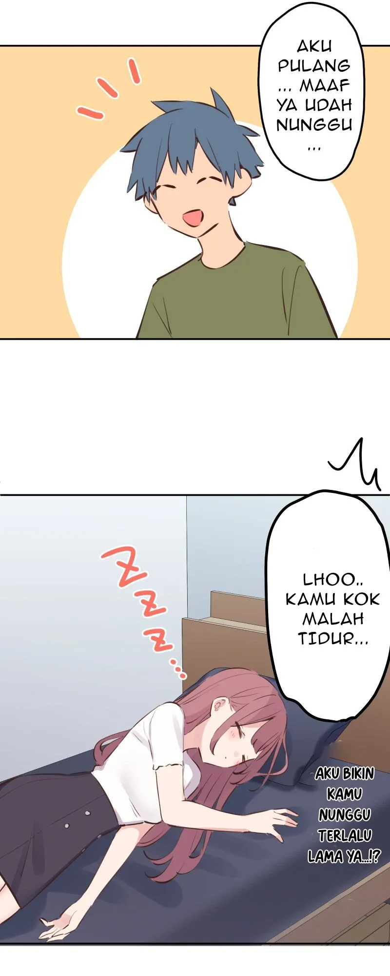 Halaman 4 — Waka-chan Is Flirty Again Chapter 201.5