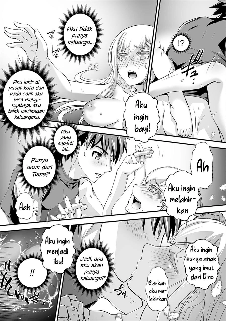 Halaman 14 — Kuchidome no Gohoubi wa Dansou Otome to Ichaero desu! Chapter 15
