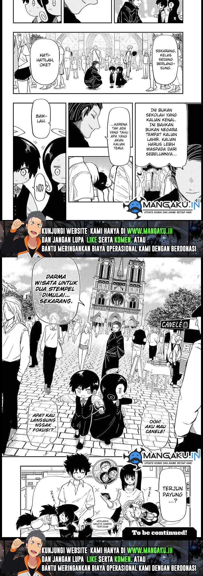 Halaman 4 — Yozakura-san Chi no Daisakusen Chapter 186