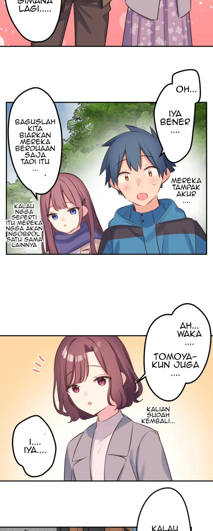 Halaman 27 — Waka-chan Is Flirty Again Chapter 124