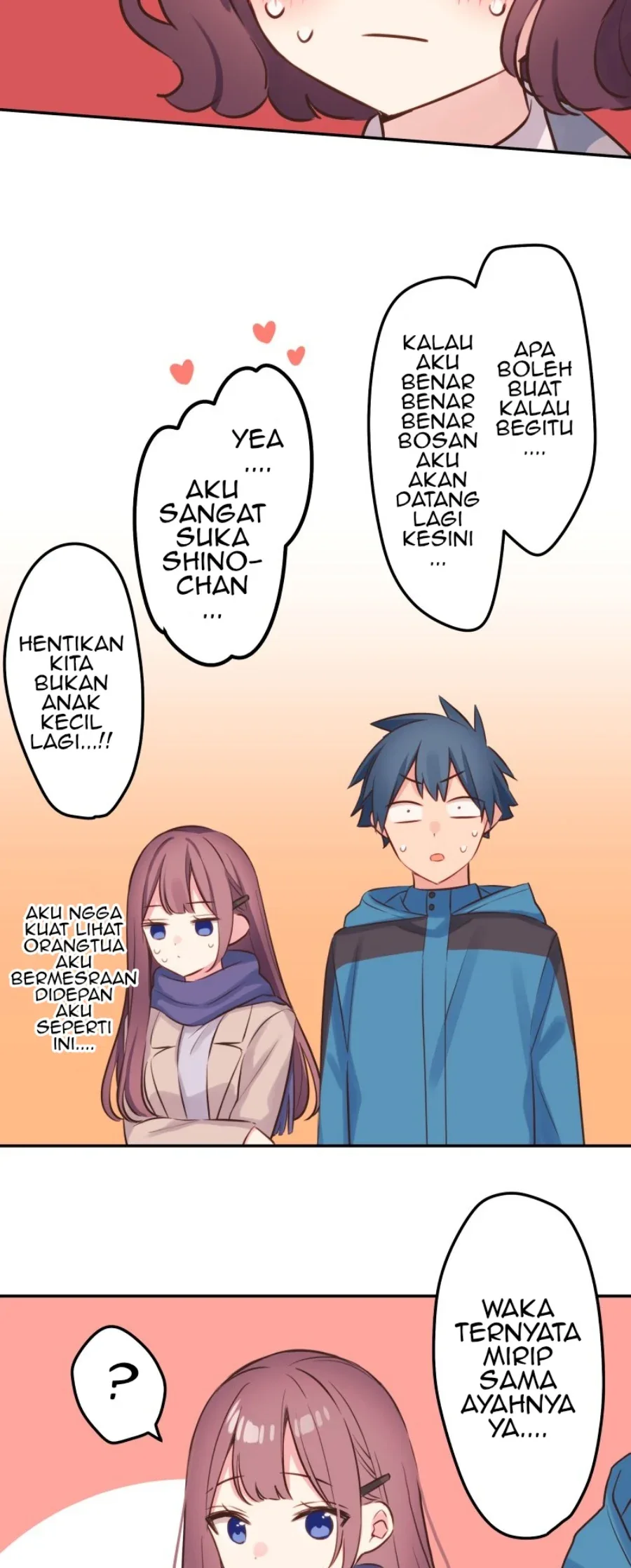 Halaman 30 — Waka-chan Is Flirty Again Chapter 124
