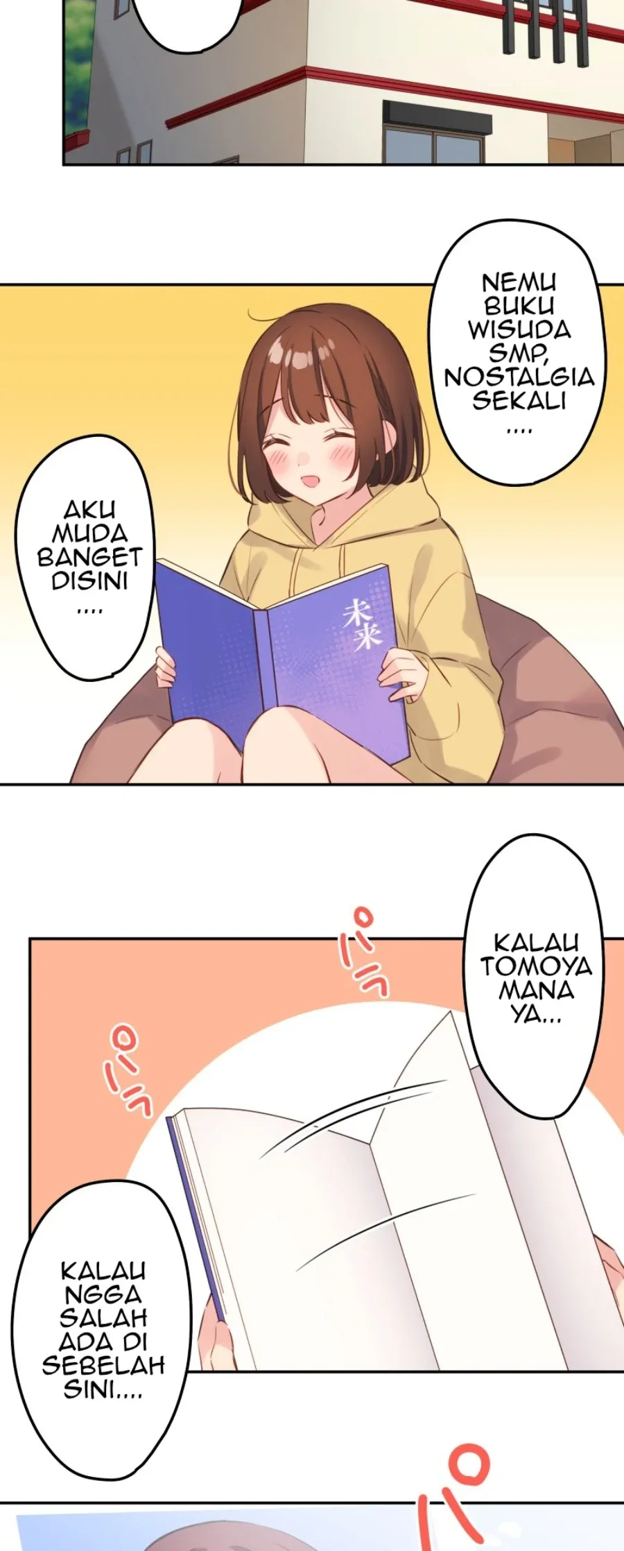 Halaman 36 — Waka-chan Is Flirty Again Chapter 124