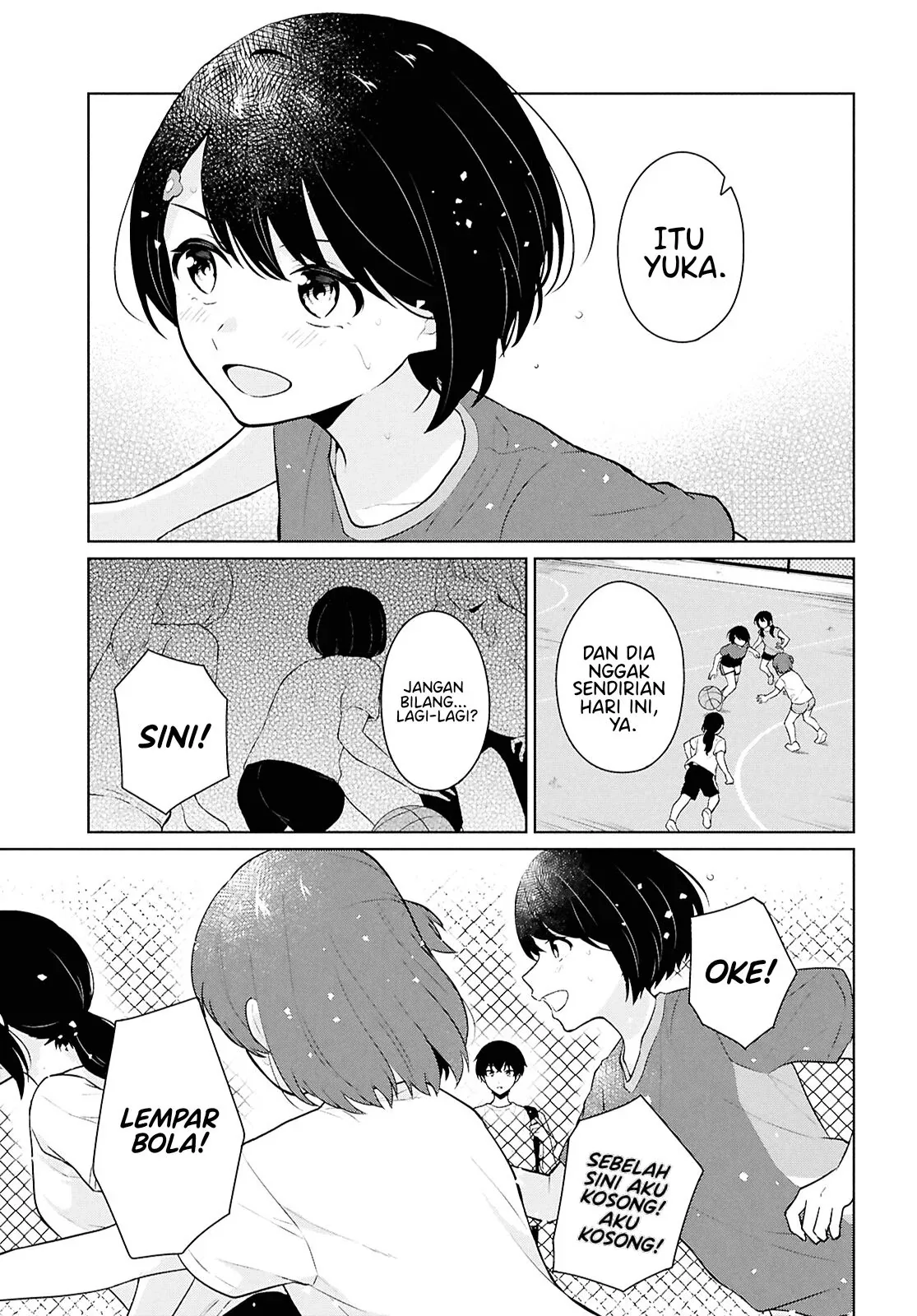 Halaman 5 — Danjo Hi 1:5 no Sekai demo Futsuu ni Ikirareru to Omotta? Gekiomo Kanjou na Kanojo-tachi ga Mujikaku Danshi ni Hanrou saretara Chapter 12