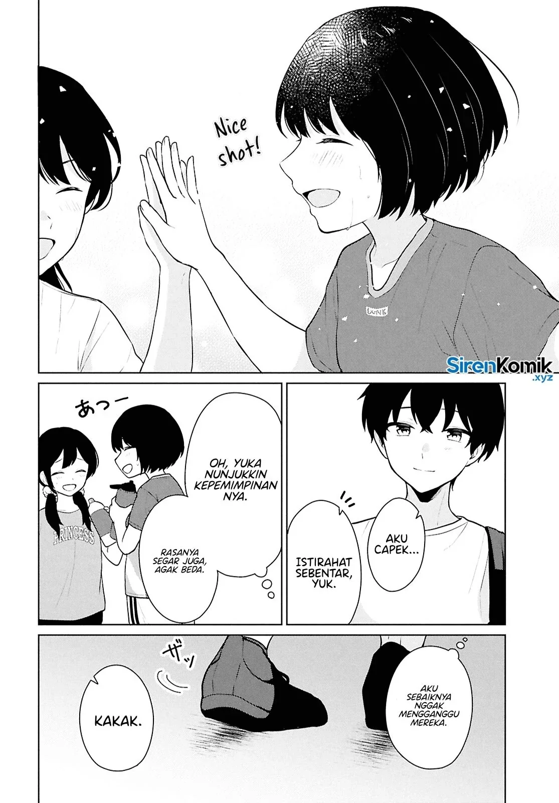 Halaman 6 — Danjo Hi 1:5 no Sekai demo Futsuu ni Ikirareru to Omotta? Gekiomo Kanjou na Kanojo-tachi ga Mujikaku Danshi ni Hanrou saretara Chapter 12