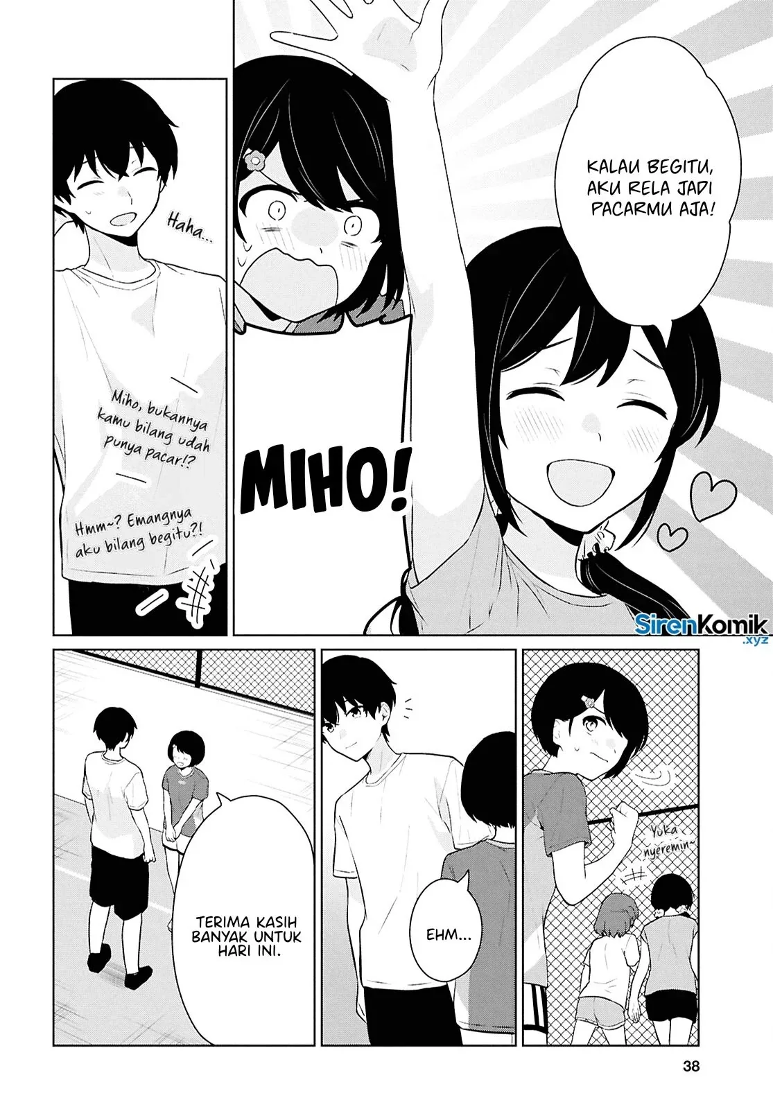 Halaman 18 — Danjo Hi 1:5 no Sekai demo Futsuu ni Ikirareru to Omotta? Gekiomo Kanjou na Kanojo-tachi ga Mujikaku Danshi ni Hanrou saretara Chapter 12