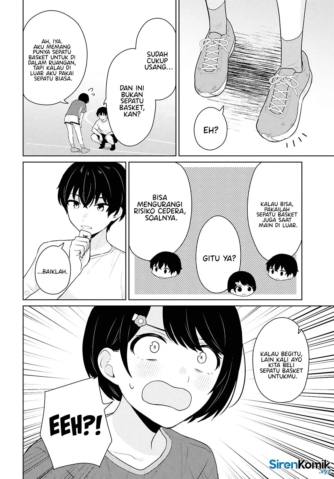 Halaman 22 — Danjo Hi 1:5 no Sekai demo Futsuu ni Ikirareru to Omotta? Gekiomo Kanjou na Kanojo-tachi ga Mujikaku Danshi ni Hanrou saretara Chapter 12