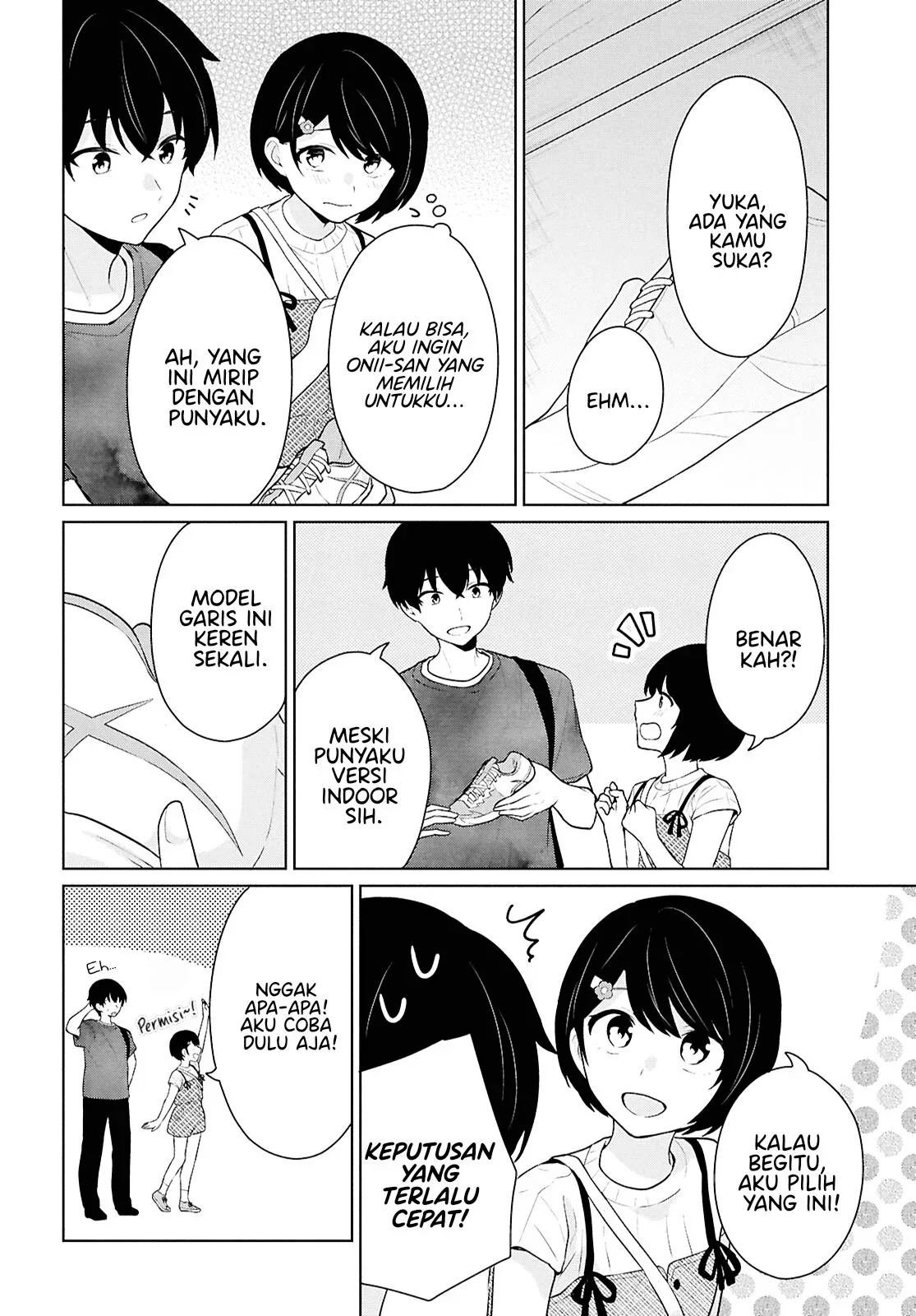 Halaman 30 — Danjo Hi 1:5 no Sekai demo Futsuu ni Ikirareru to Omotta? Gekiomo Kanjou na Kanojo-tachi ga Mujikaku Danshi ni Hanrou saretara Chapter 12