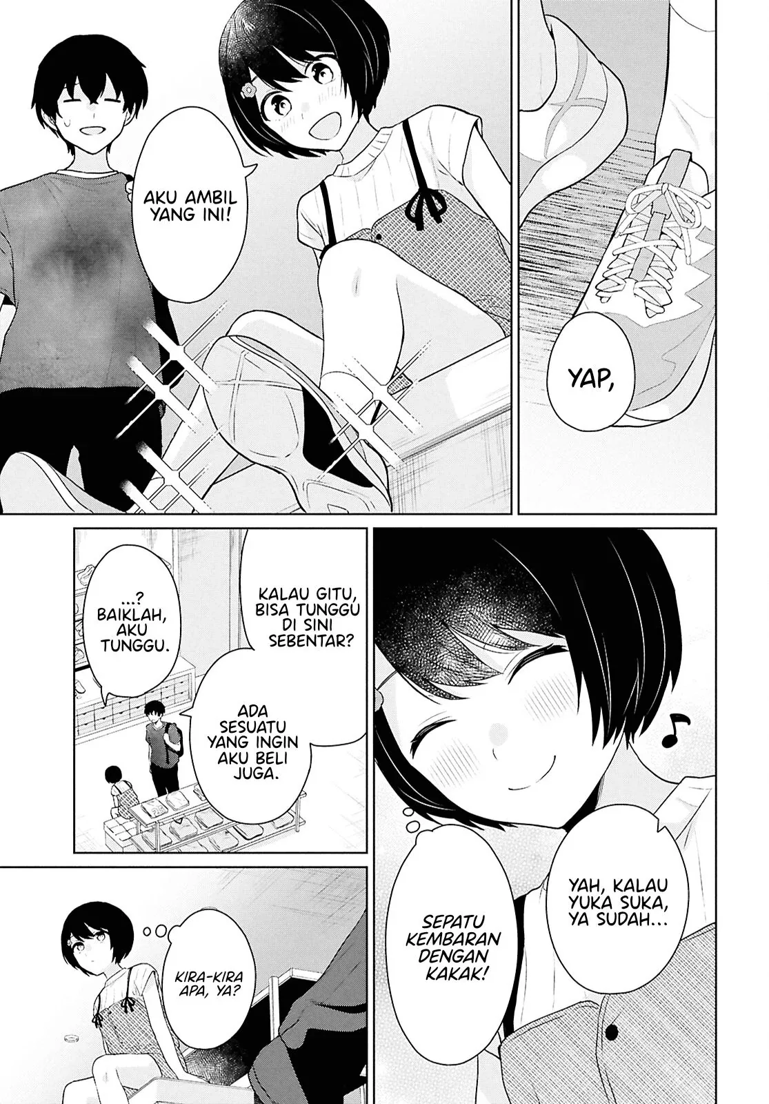 Halaman 31 — Danjo Hi 1:5 no Sekai demo Futsuu ni Ikirareru to Omotta? Gekiomo Kanjou na Kanojo-tachi ga Mujikaku Danshi ni Hanrou saretara Chapter 12