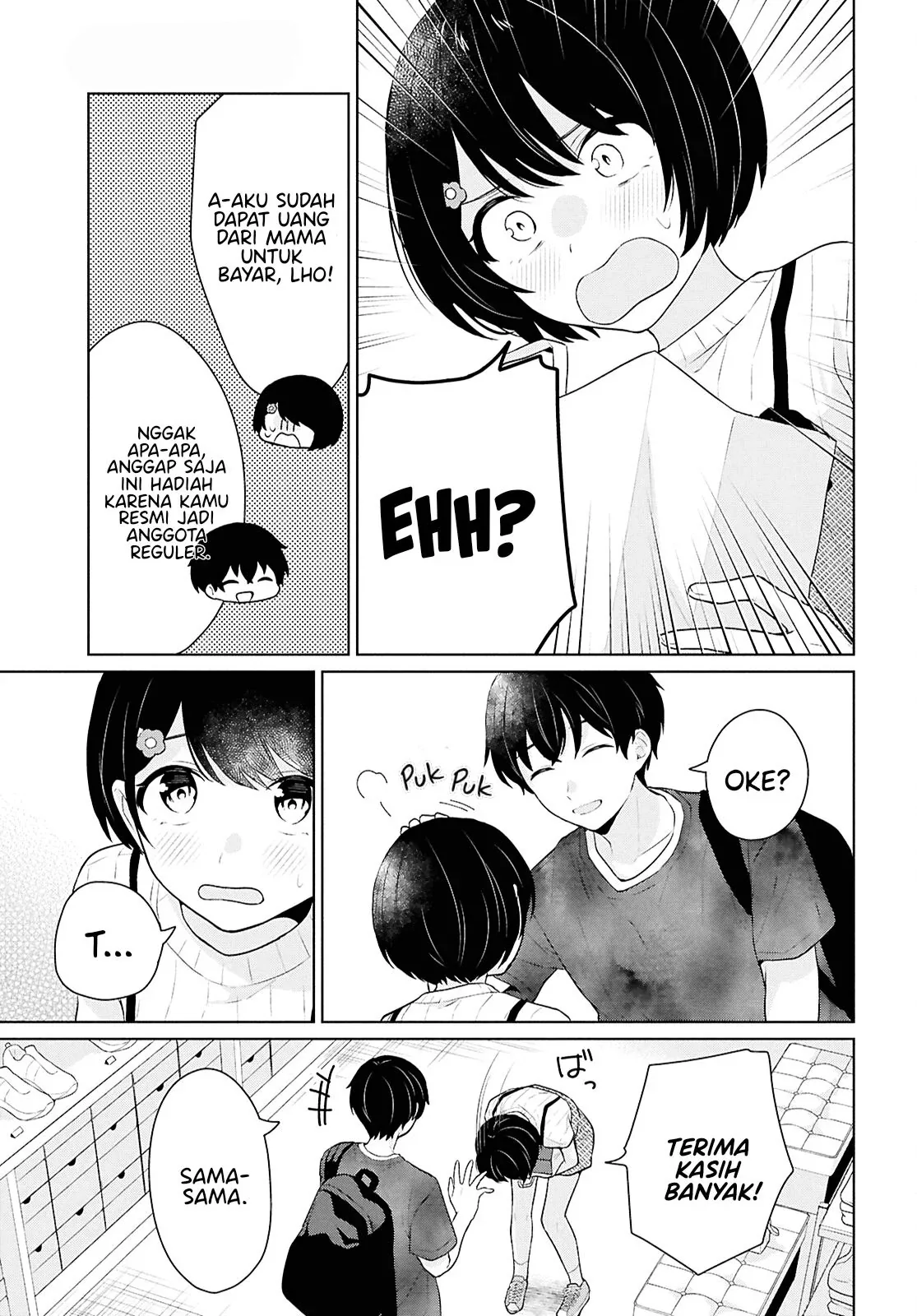 Halaman 33 — Danjo Hi 1:5 no Sekai demo Futsuu ni Ikirareru to Omotta? Gekiomo Kanjou na Kanojo-tachi ga Mujikaku Danshi ni Hanrou saretara Chapter 12
