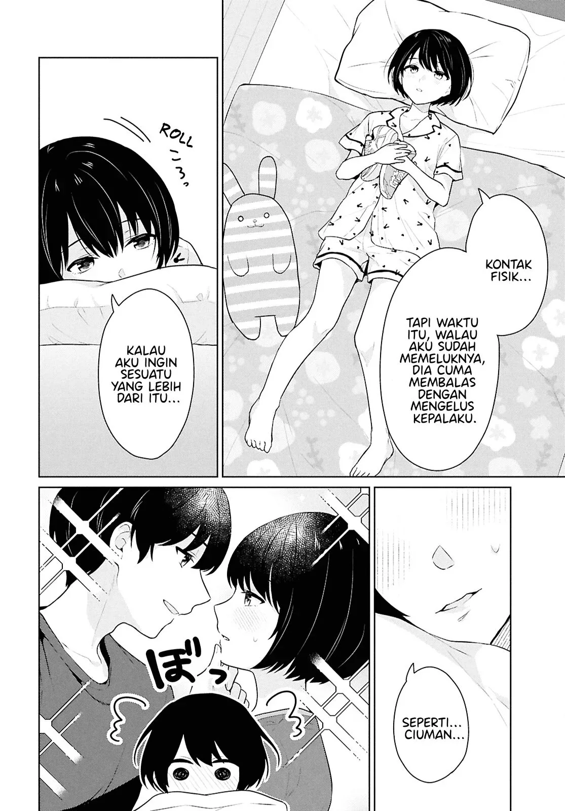 Halaman 36 — Danjo Hi 1:5 no Sekai demo Futsuu ni Ikirareru to Omotta? Gekiomo Kanjou na Kanojo-tachi ga Mujikaku Danshi ni Hanrou saretara Chapter 12