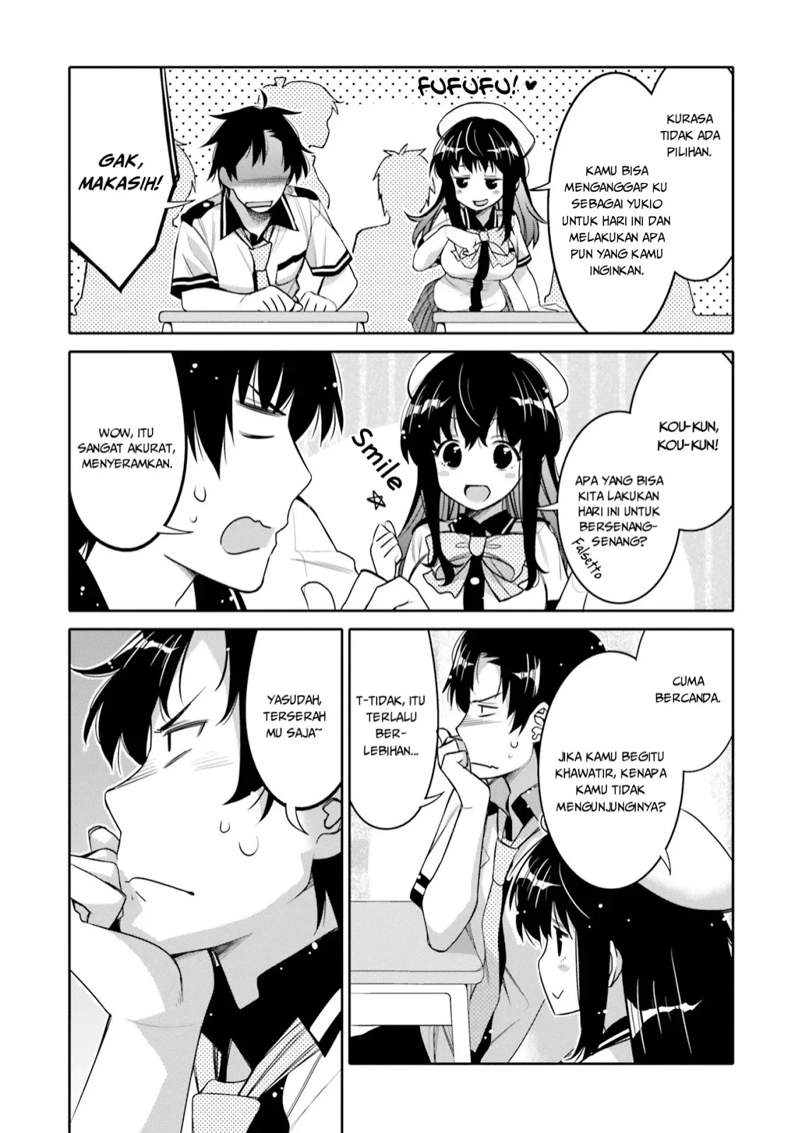 Halaman 4 — Ore no Tomodachi♂♀ ga Kawaisugite Komaru! Chapter 6