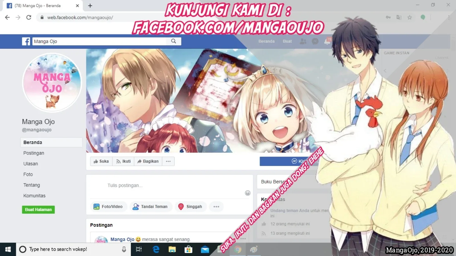 Halaman 23 — Ore no Tomodachi♂♀ ga Kawaisugite Komaru! Chapter 6