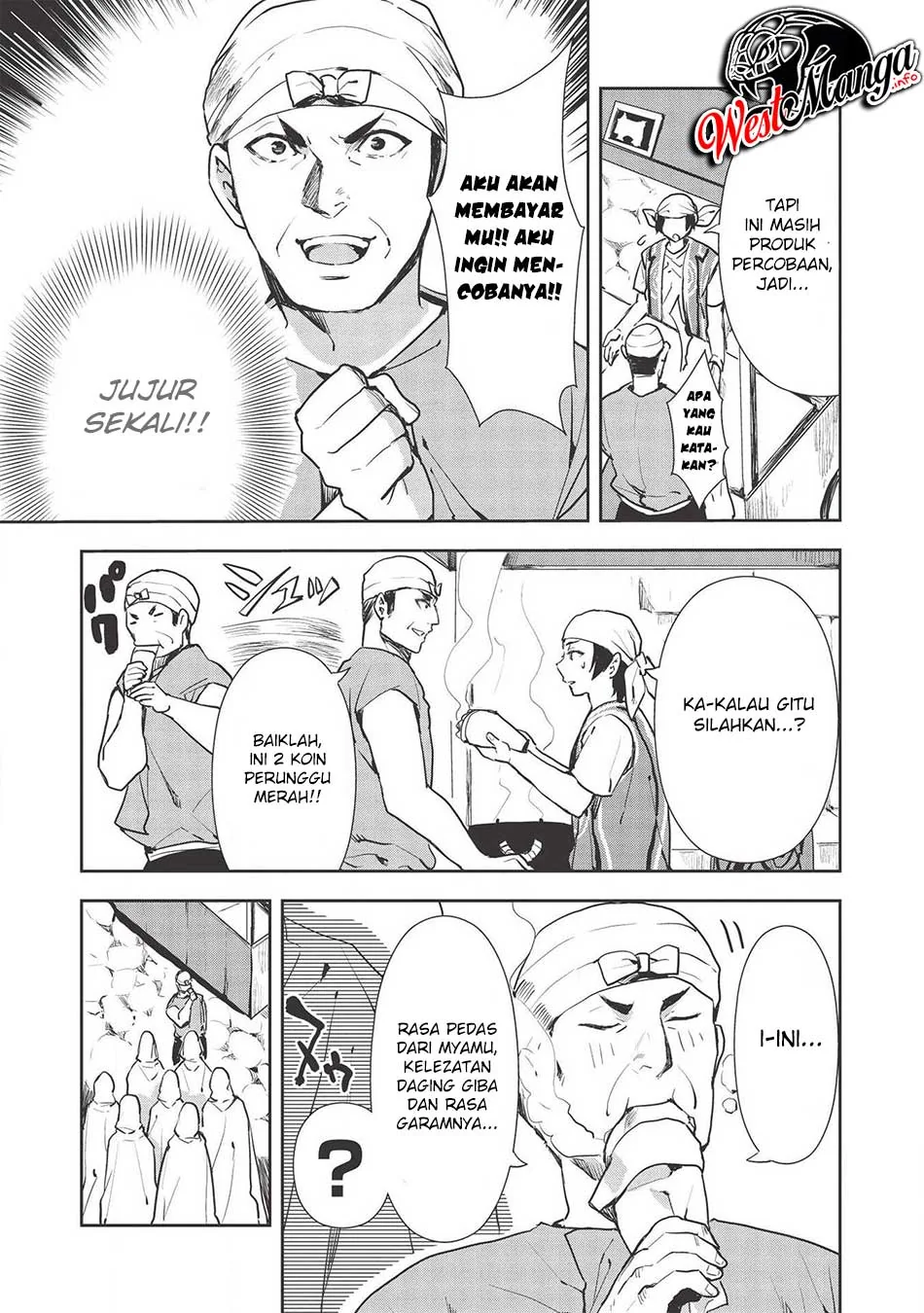 Halaman 17 — Isekai Ryouridou Chapter 25
