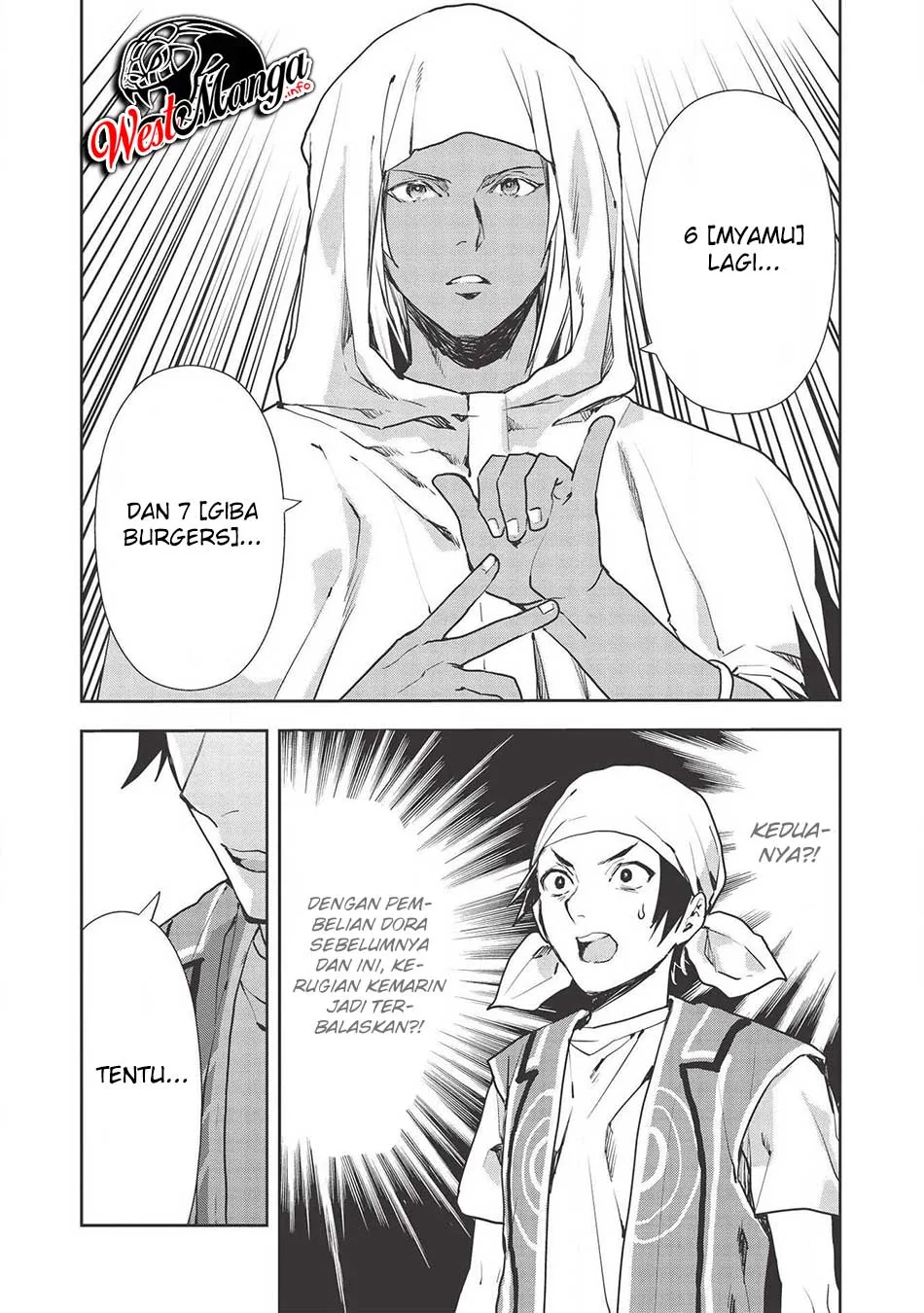 Halaman 21 — Isekai Ryouridou Chapter 25
