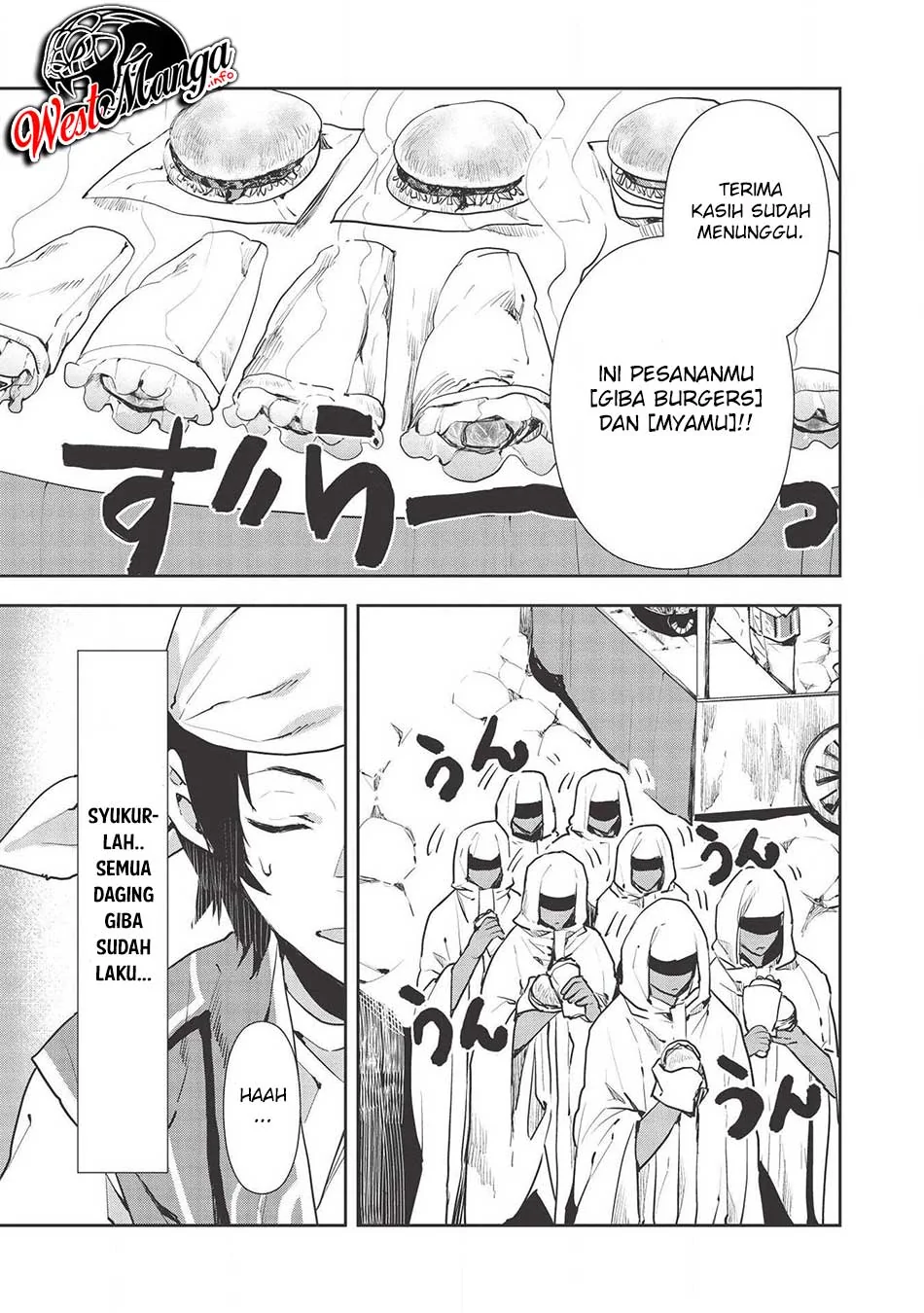 Halaman 23 — Isekai Ryouridou Chapter 25