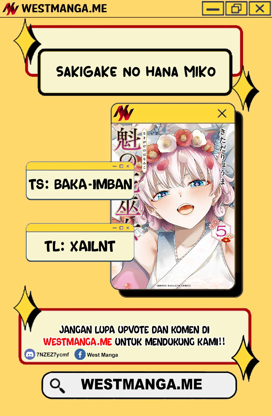 Halaman 3 — Sakigake no Hanamiko Chapter 59