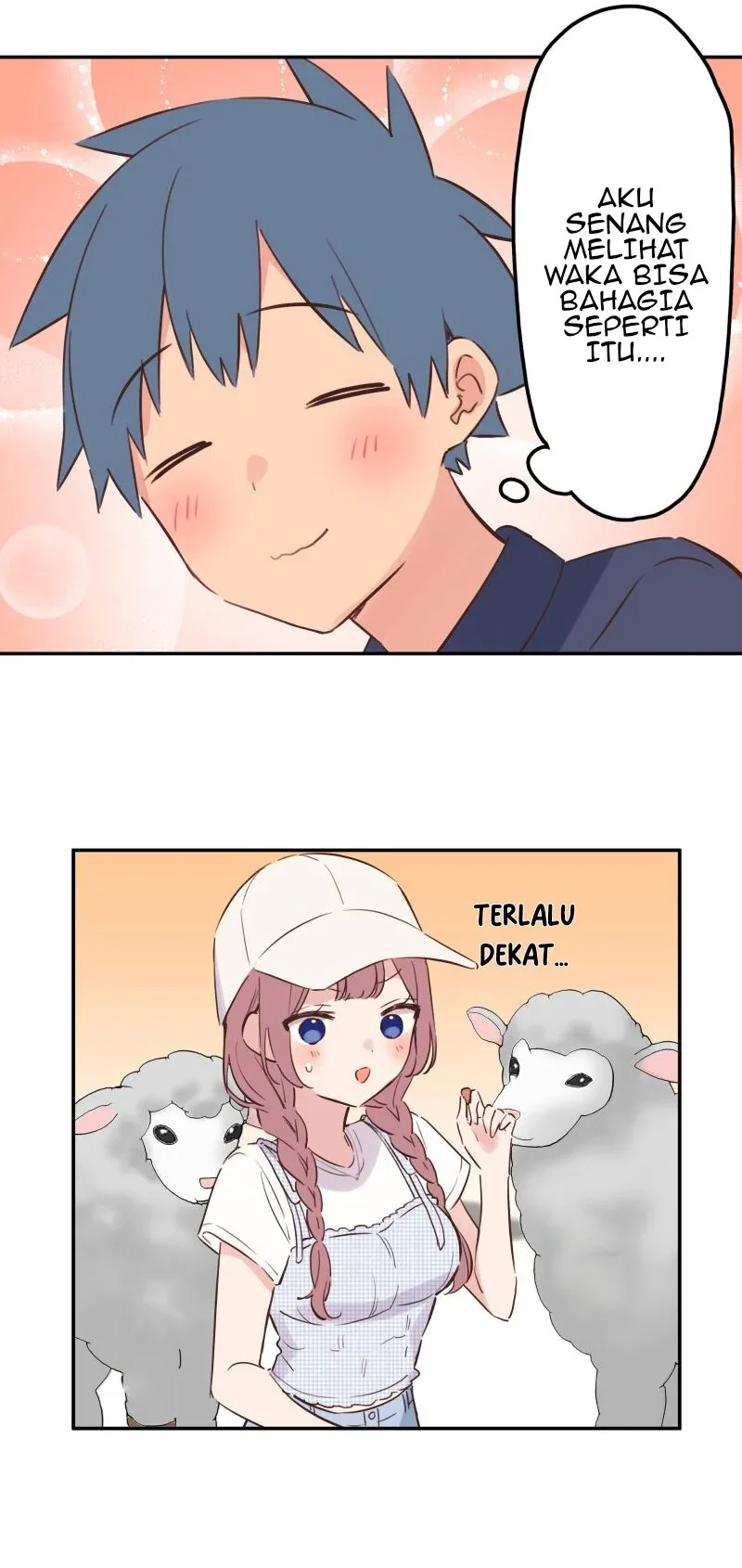 Halaman 9 — Waka-chan Is Flirty Again Chapter 197