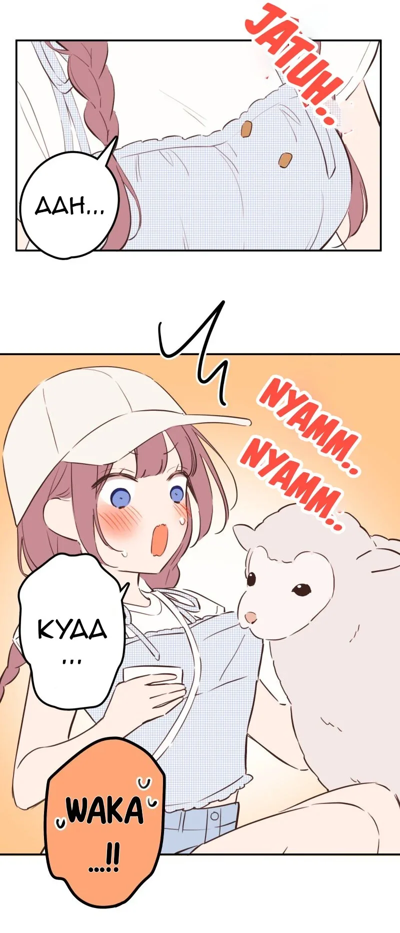 Halaman 10 — Waka-chan Is Flirty Again Chapter 197