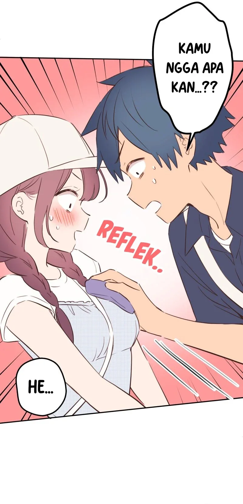 Halaman 11 — Waka-chan Is Flirty Again Chapter 197