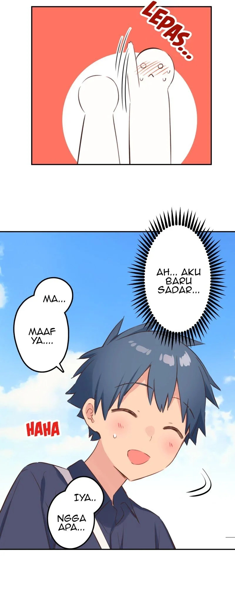 Halaman 14 — Waka-chan Is Flirty Again Chapter 197