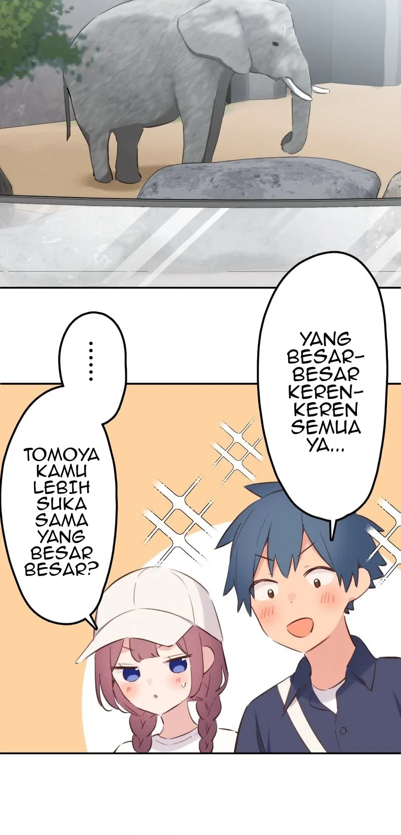 Halaman 22 — Waka-chan Is Flirty Again Chapter 197