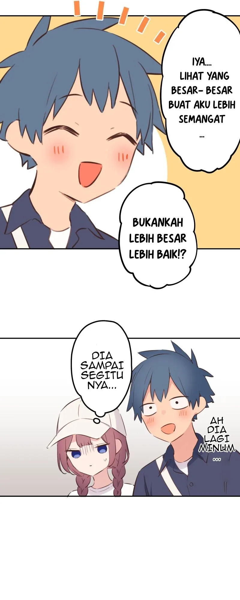 Halaman 23 — Waka-chan Is Flirty Again Chapter 197