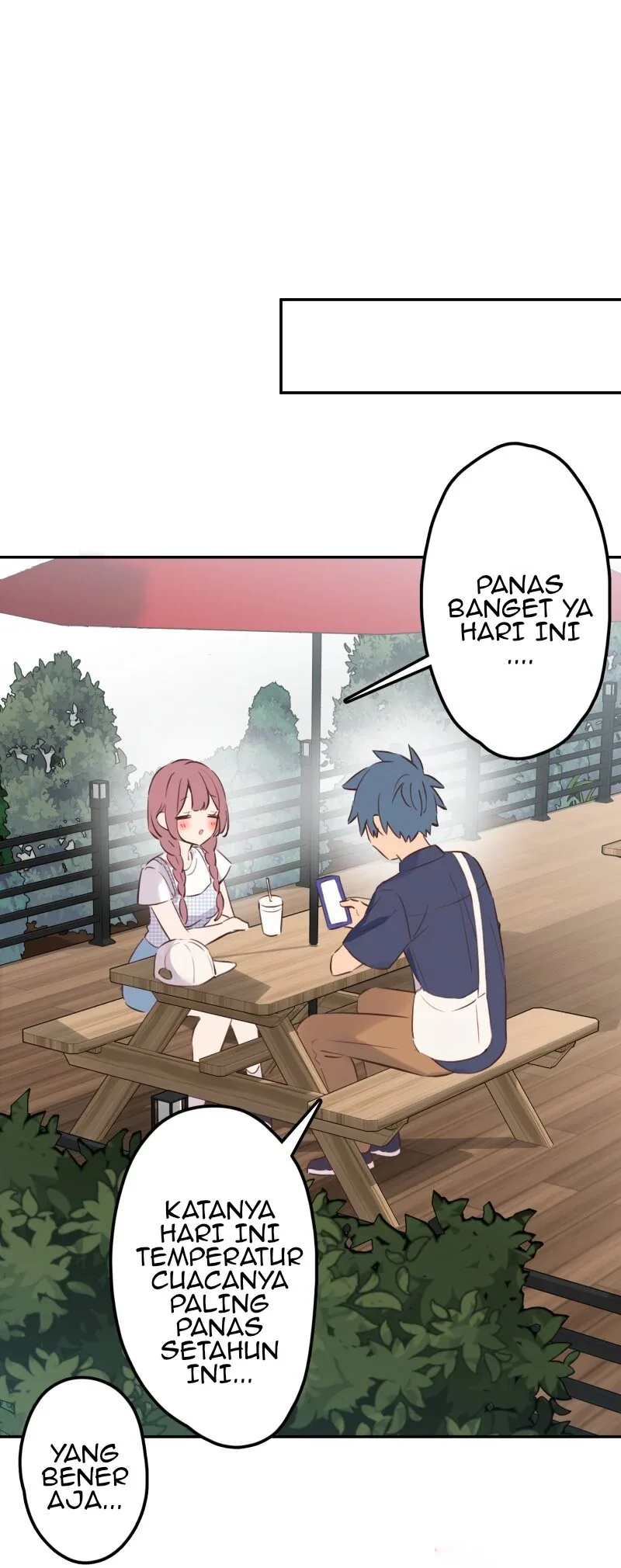 Halaman 31 — Waka-chan Is Flirty Again Chapter 197