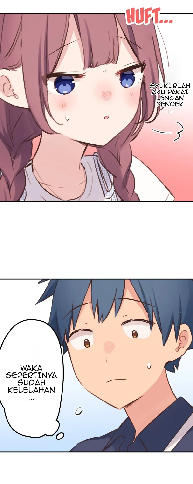 Halaman 32 — Waka-chan Is Flirty Again Chapter 197