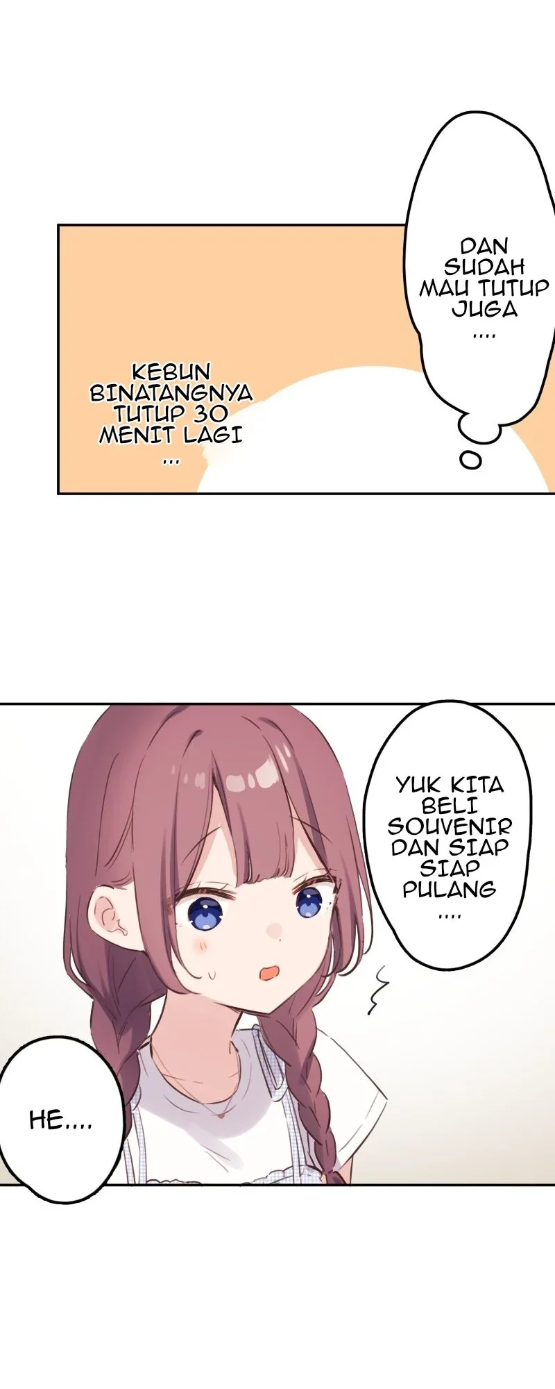 Halaman 33 — Waka-chan Is Flirty Again Chapter 197