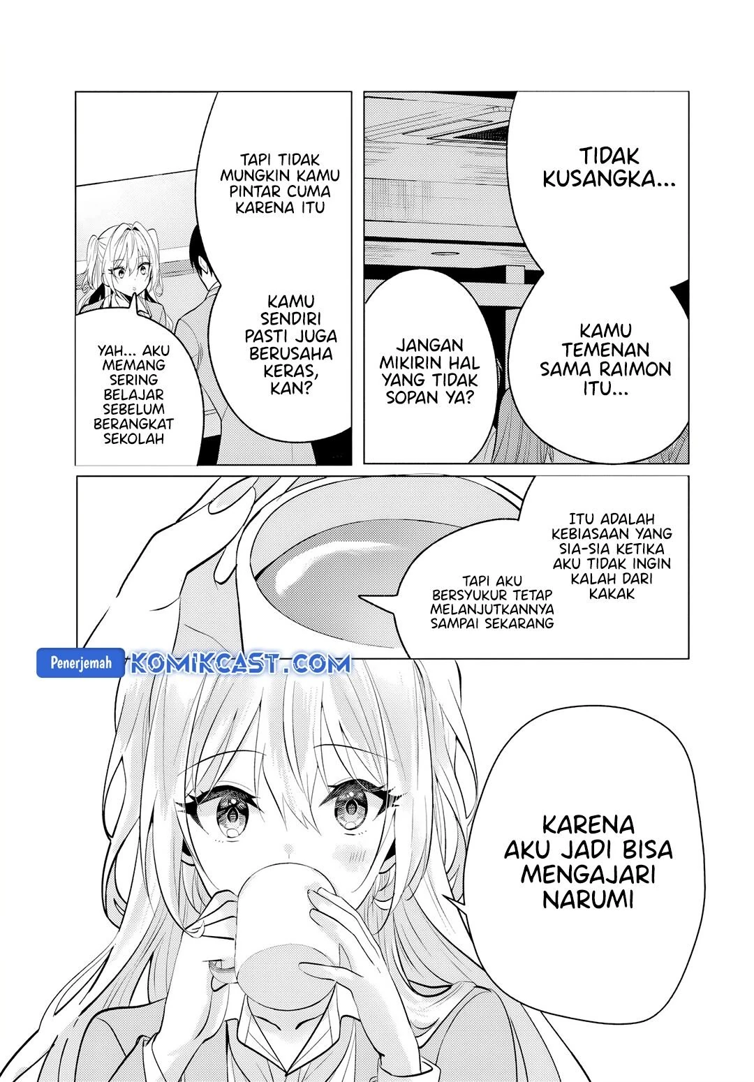 Halaman 7 — Houkago, Famiresu de, Class no Ano Ko to. Chapter 6.1