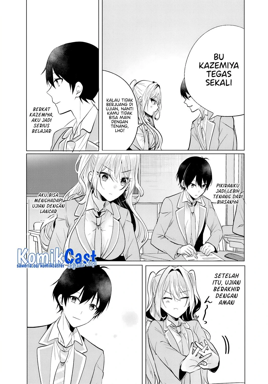 Halaman 12 — Houkago, Famiresu de, Class no Ano Ko to. Chapter 6.1