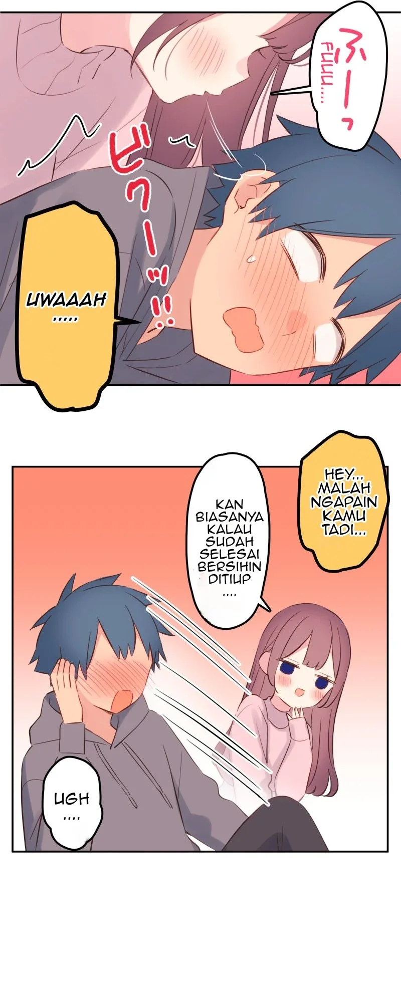 Halaman 9 — Waka-chan Is Flirty Again Chapter 143.5