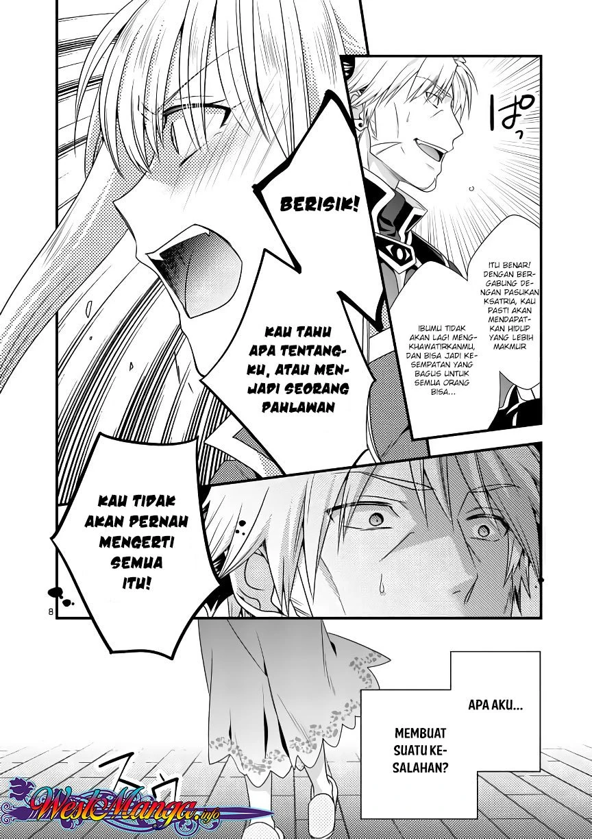 Halaman 8 — Maou desu. Onna Yuusha no Hahaoya to Saikon shita node, Onna Yuusha ga Giri no Musume ni Narimashita. @comic Chapter 4