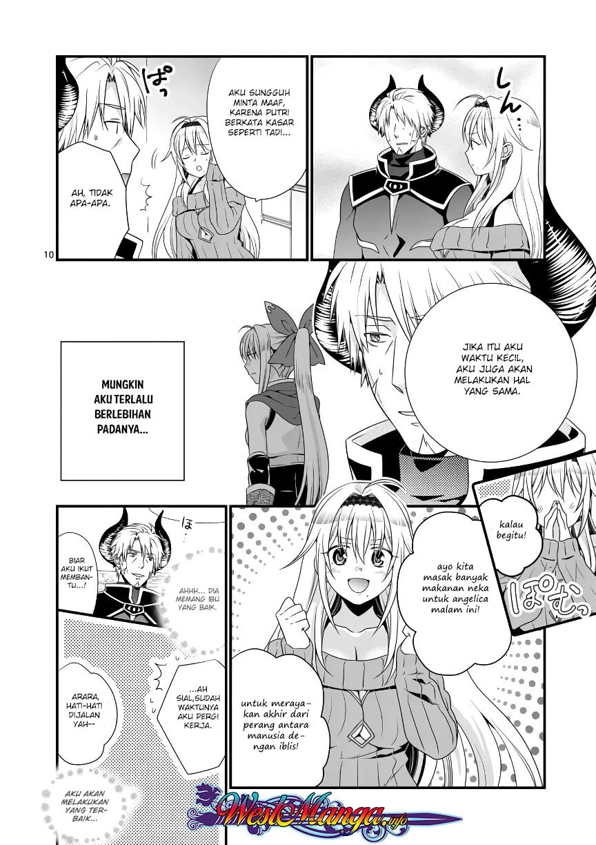Halaman 10 — Maou desu. Onna Yuusha no Hahaoya to Saikon shita node, Onna Yuusha ga Giri no Musume ni Narimashita. @comic Chapter 4