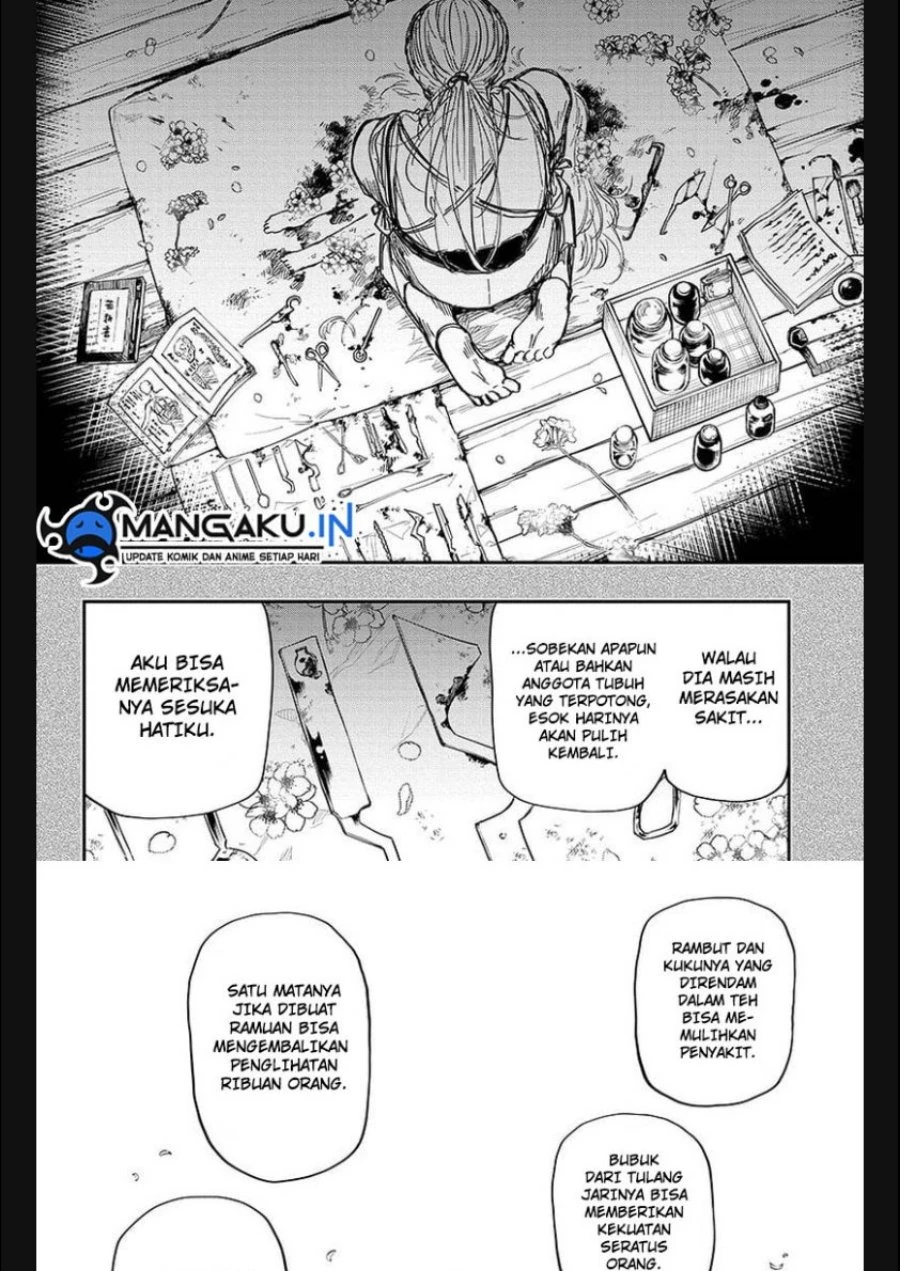 Halaman 9 — Yozakura-san Chi no Daisakusen Chapter 165