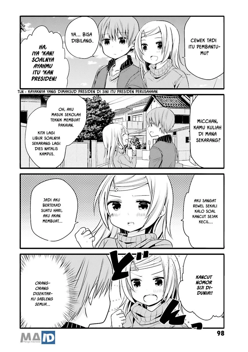 Halaman 4 — Uchi no Hentai Maid ni Osowareteru Chapter 13