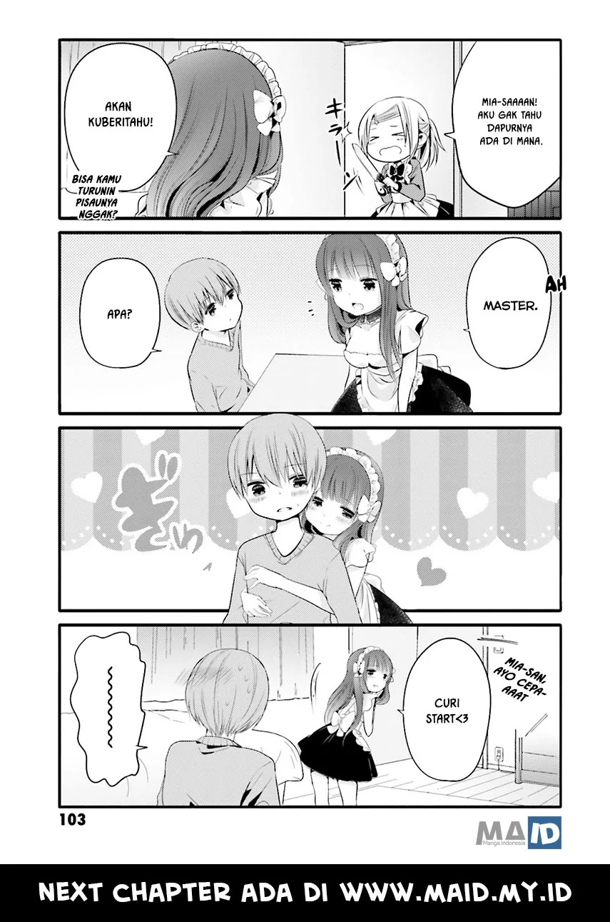 Halaman 9 — Uchi no Hentai Maid ni Osowareteru Chapter 13