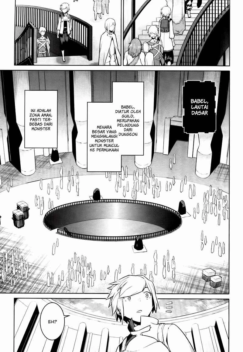Halaman 12 — Dungeon ni Deai wo Motomeru no wa Machigatteiru Darou ka Chapter 5