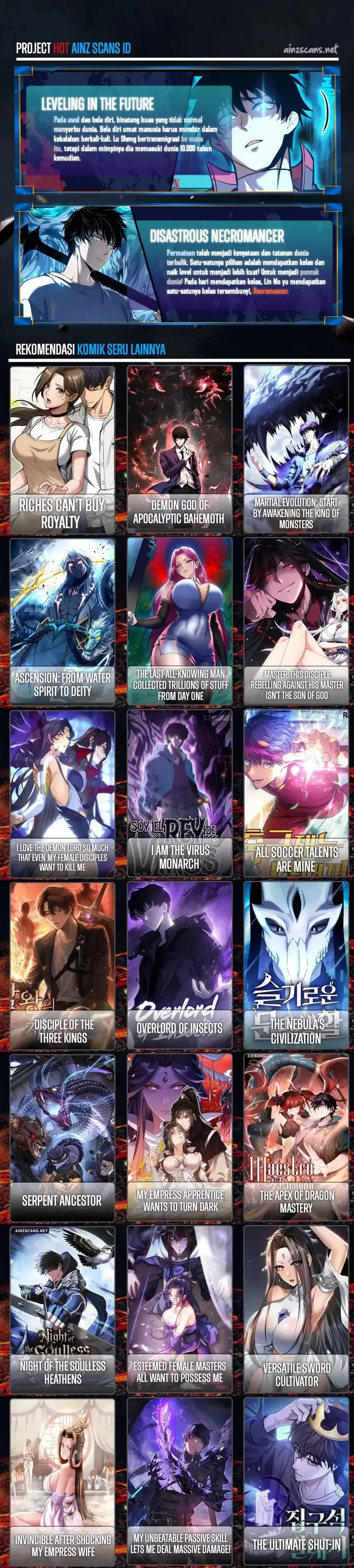 Halaman 10 — Disastrous Necromancer Chapter 242