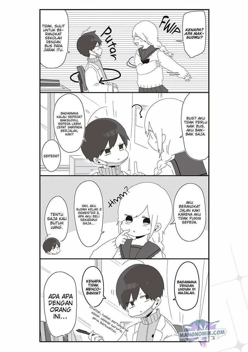 Halaman 4 — Homura-sensei wa Tabun Motenai Chapter 41