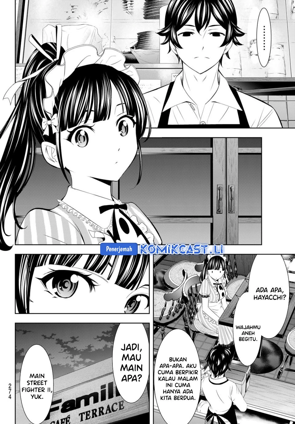 Halaman 3 — Megami no Café Terrace Chapter 206