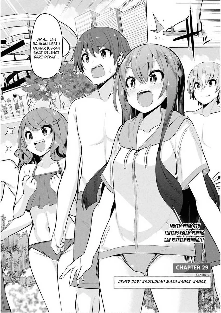 Halaman 3 — Tenkou-saki no Seiso Karen na Bishoujo ga, Mukashi Danshi to Omotte Issho ni Asonda Osananajimi Datta Ken Chapter 29