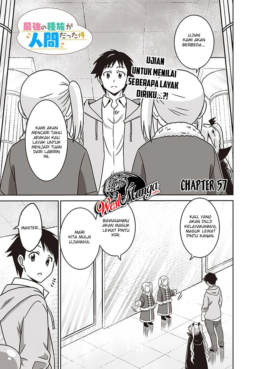 Halaman 3 — Saikyou no Shuzoku ga Ningen Datta Ken Chapter 57