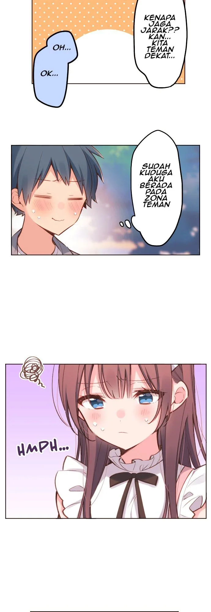Halaman 9 — Waka-chan Is Flirty Again Chapter 28